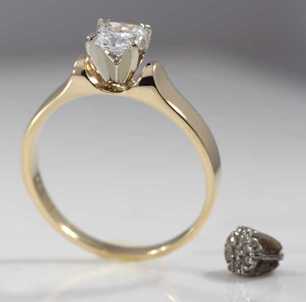 jewelry services cleaning and diamond head replacement repair