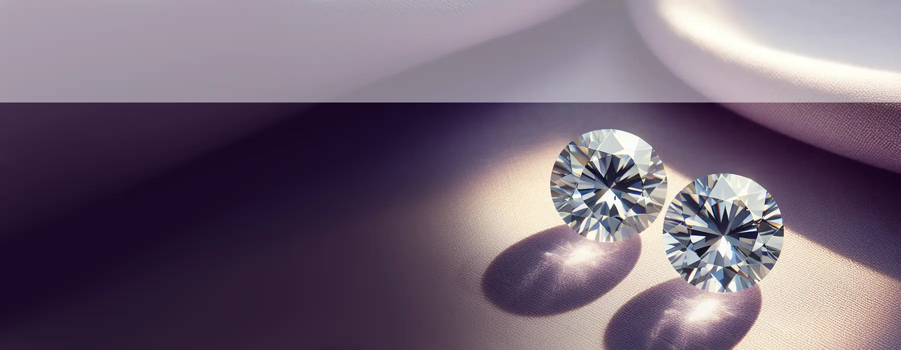 lab created diamonds and moissanite diamonds at Quorri