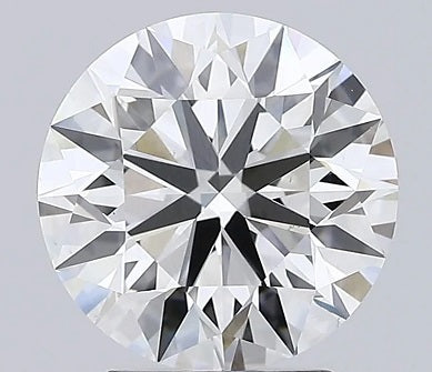 2ct round lab diamond
