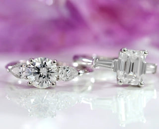 contact us for a custom lab diamond ring or ready to ship engagement ring Quorri