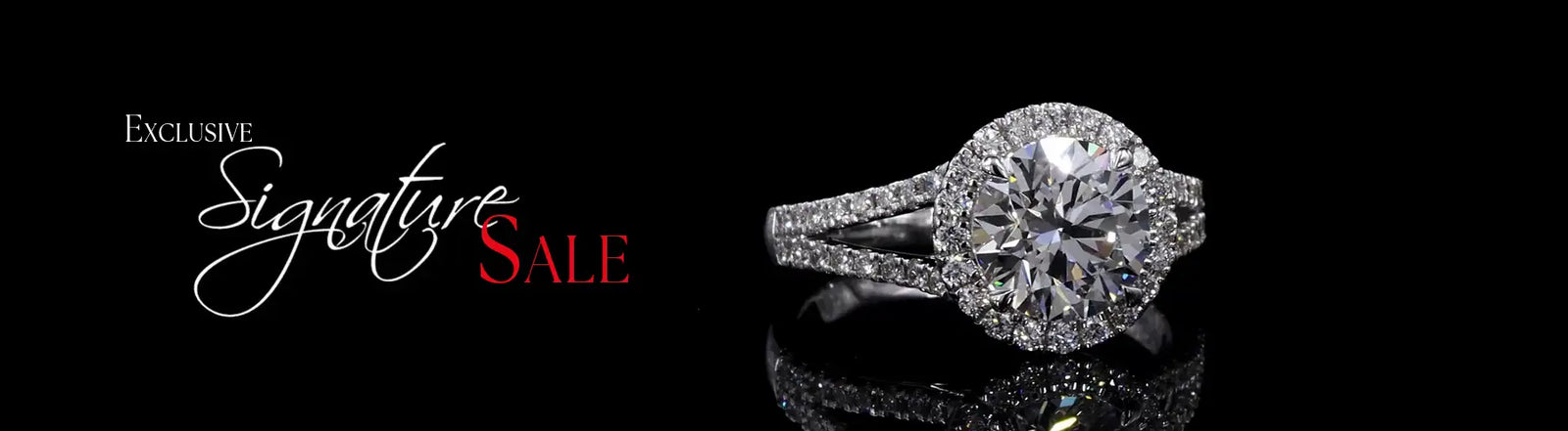exclusive signature sale on lab grown diamond engagement rings and jewelry at Quorri