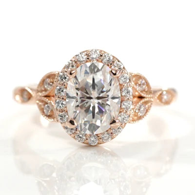 Avanthia vintage diamond engagement ring Quorri Canada