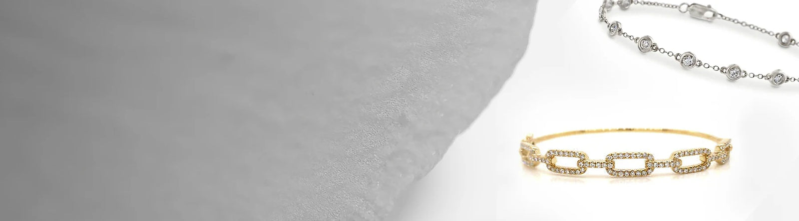 customize your own custom diamond and gold tennis bracelet at Quorri