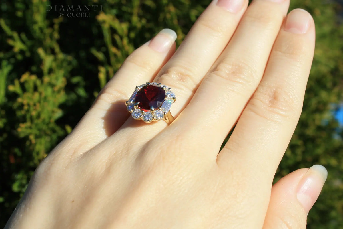 Ruby♡shop Cultured Red Ruby Rings and Fine Diamond Jewelry Canada