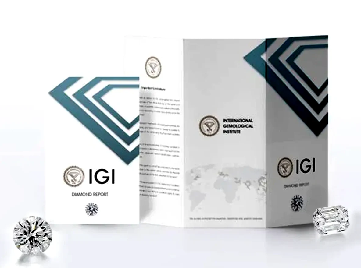 PURE lab grown diamonds from Quorri are IGI certified