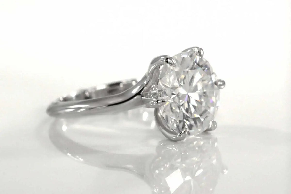 vine inspired lab diamond engagement ring by quorri 