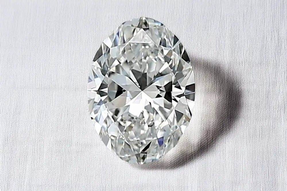 affordable certified lab grown oval cut diamond at Quorri Canada
