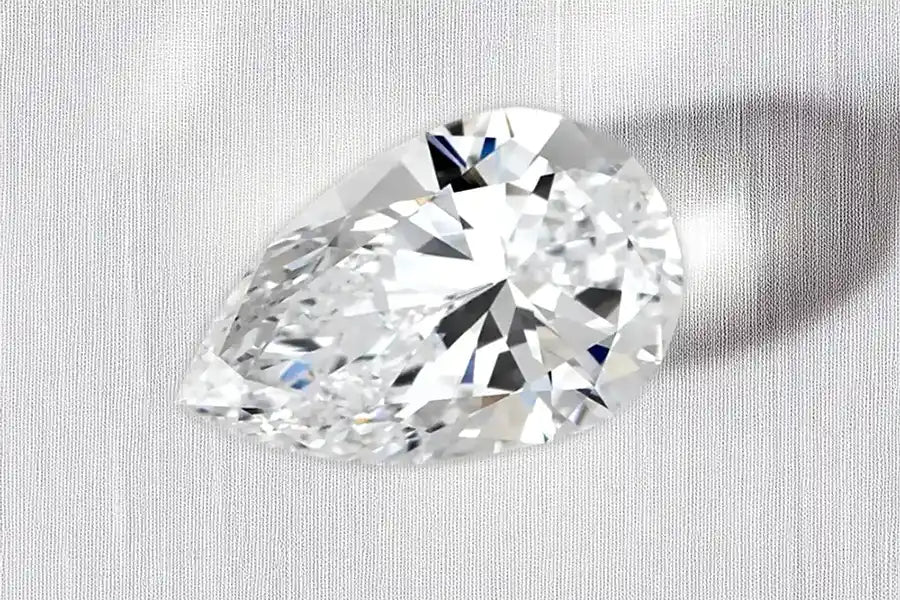 affordable certified lab grown diamond pear cut Quorri