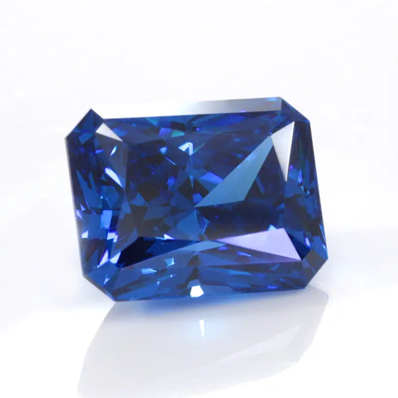 vivid blue PureGem lab grown sapphire rings and jewelry - Quorri