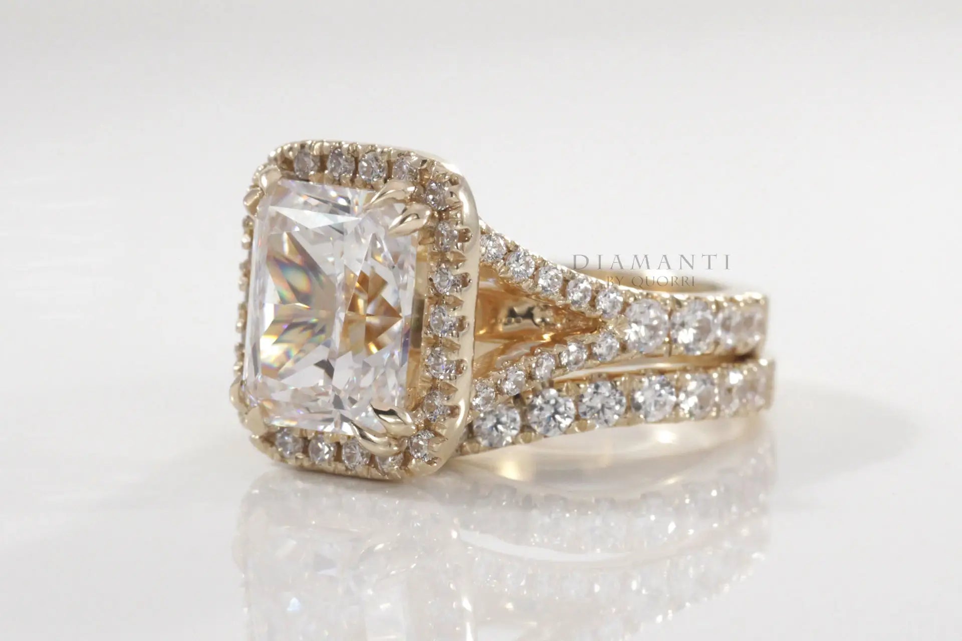 Buy Affordable Round Lab Diamond Wedding Bands