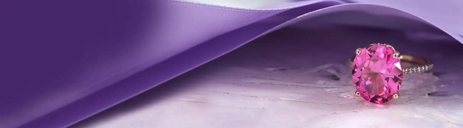 create your custom pink sapphire or diamond engagement ring Quorri Canada