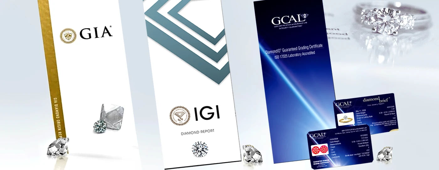 certified gia igi gcal lab grown diamond grading report Quorri