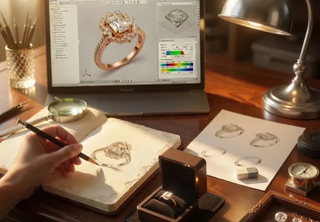 custom design your dream ring at Quorri
