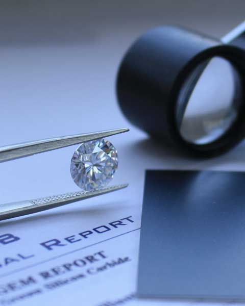 Aterna moissanite loose stones and engagement rings from quorri