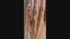 affordable claw prong yellow gold 2 carat oval lab diamond engagement ring Quorri