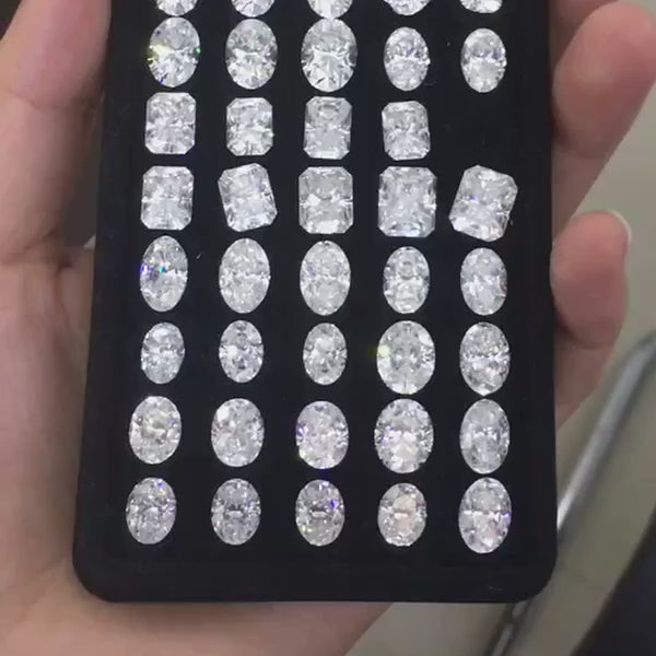 oval radiant cushion crushed ice diamonds at Quorri Canada