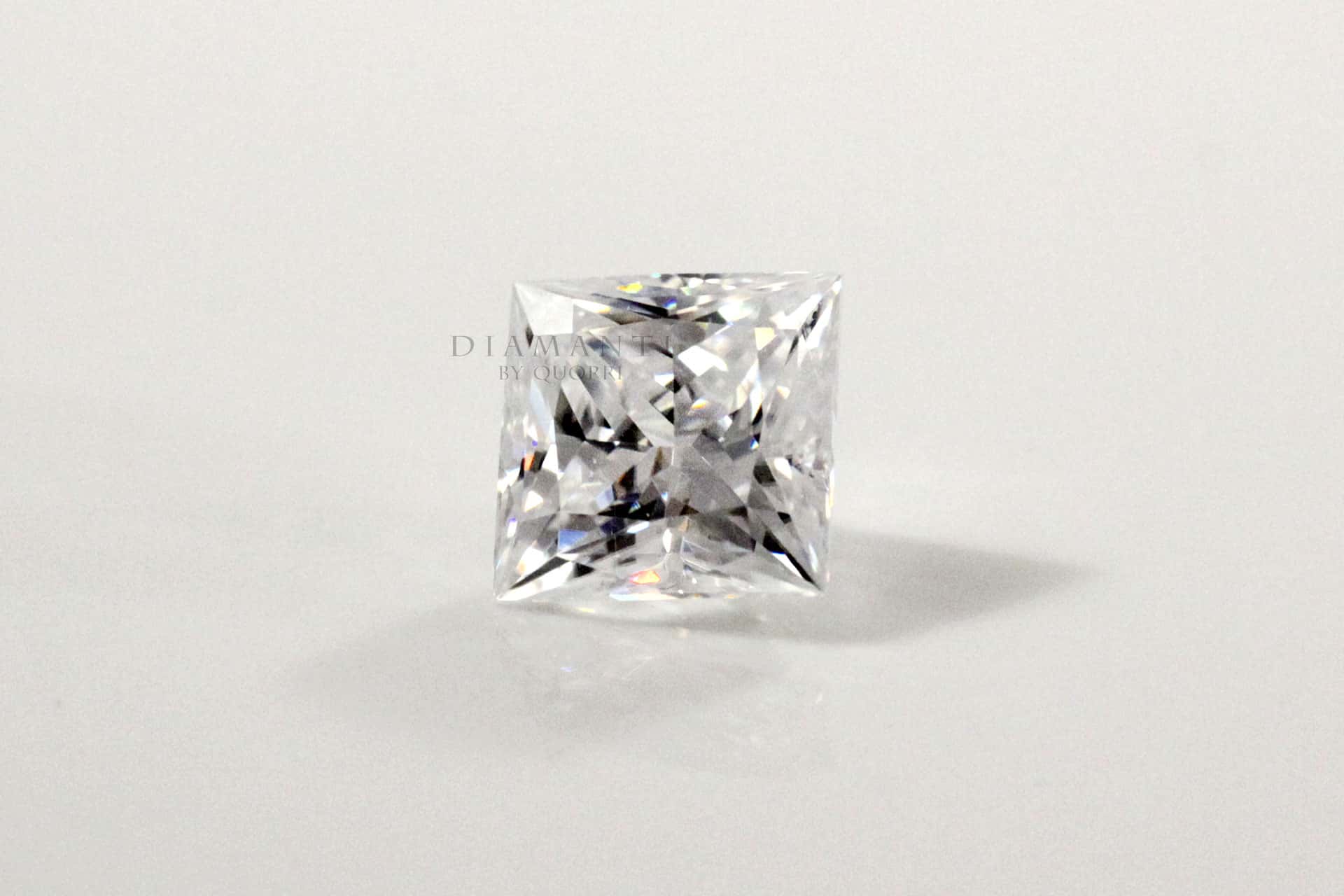 princess cut moissanite lab diamond Canada