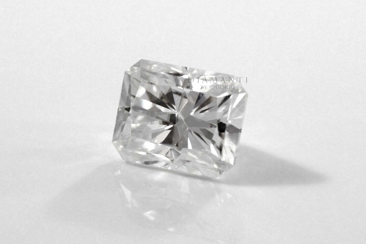 radiant cut moissanite lab diamond Canada