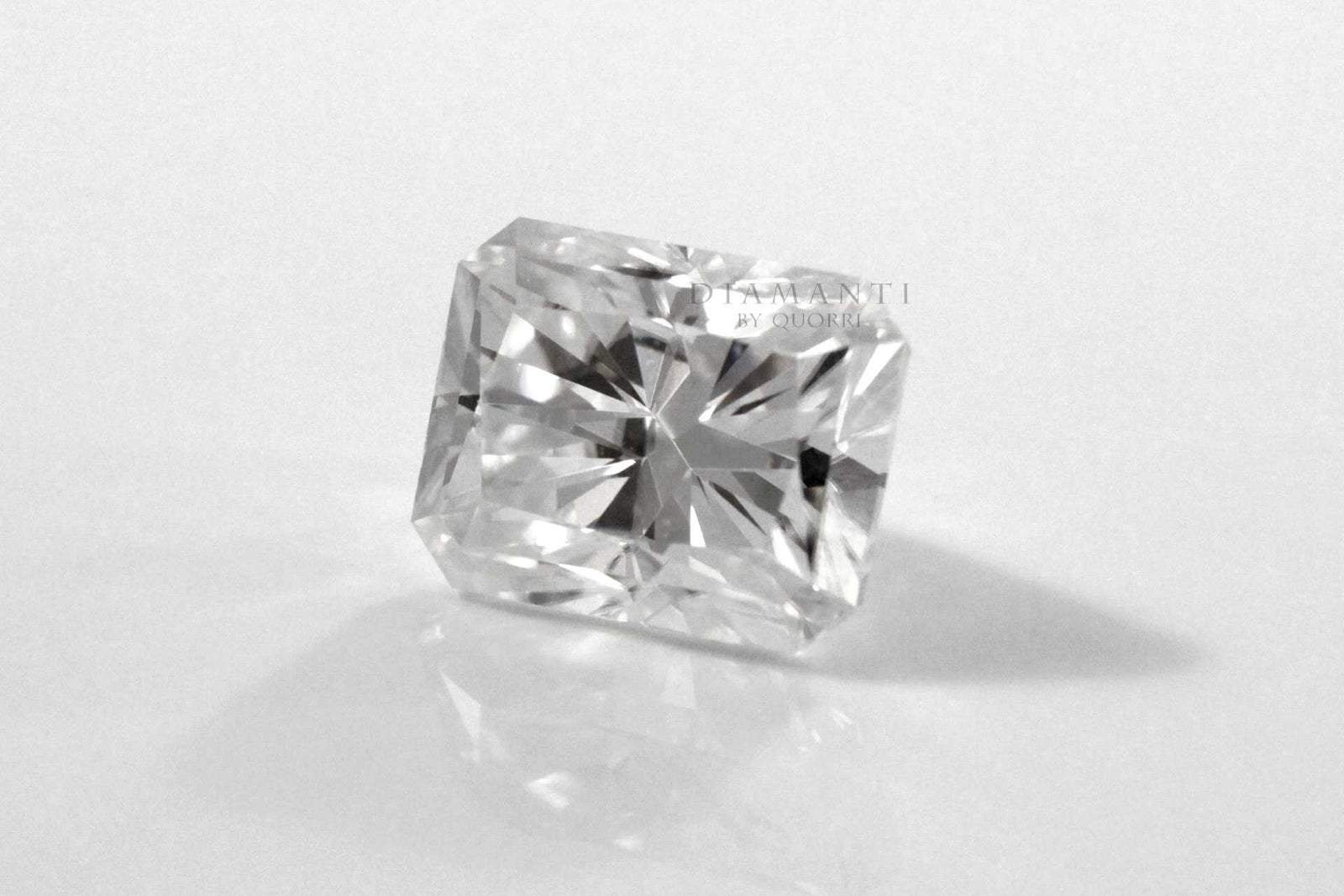 radiant cut moissanite lab diamond Canada