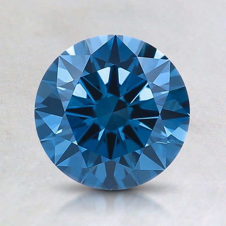 Blue Aterna Lab Grown Moissanite Diamond