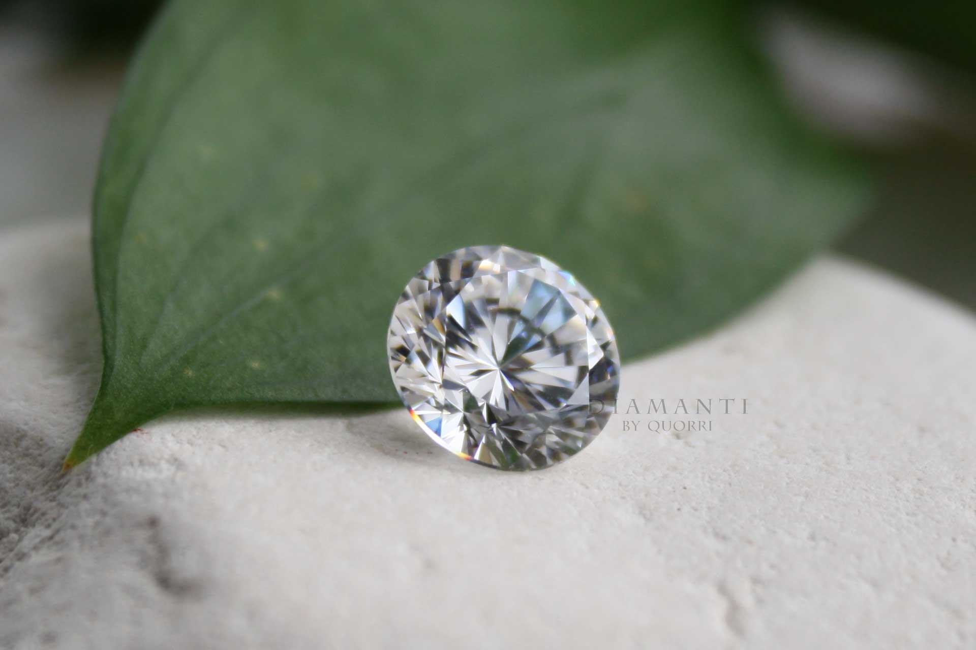 round brilliant lab created diamond in Canada