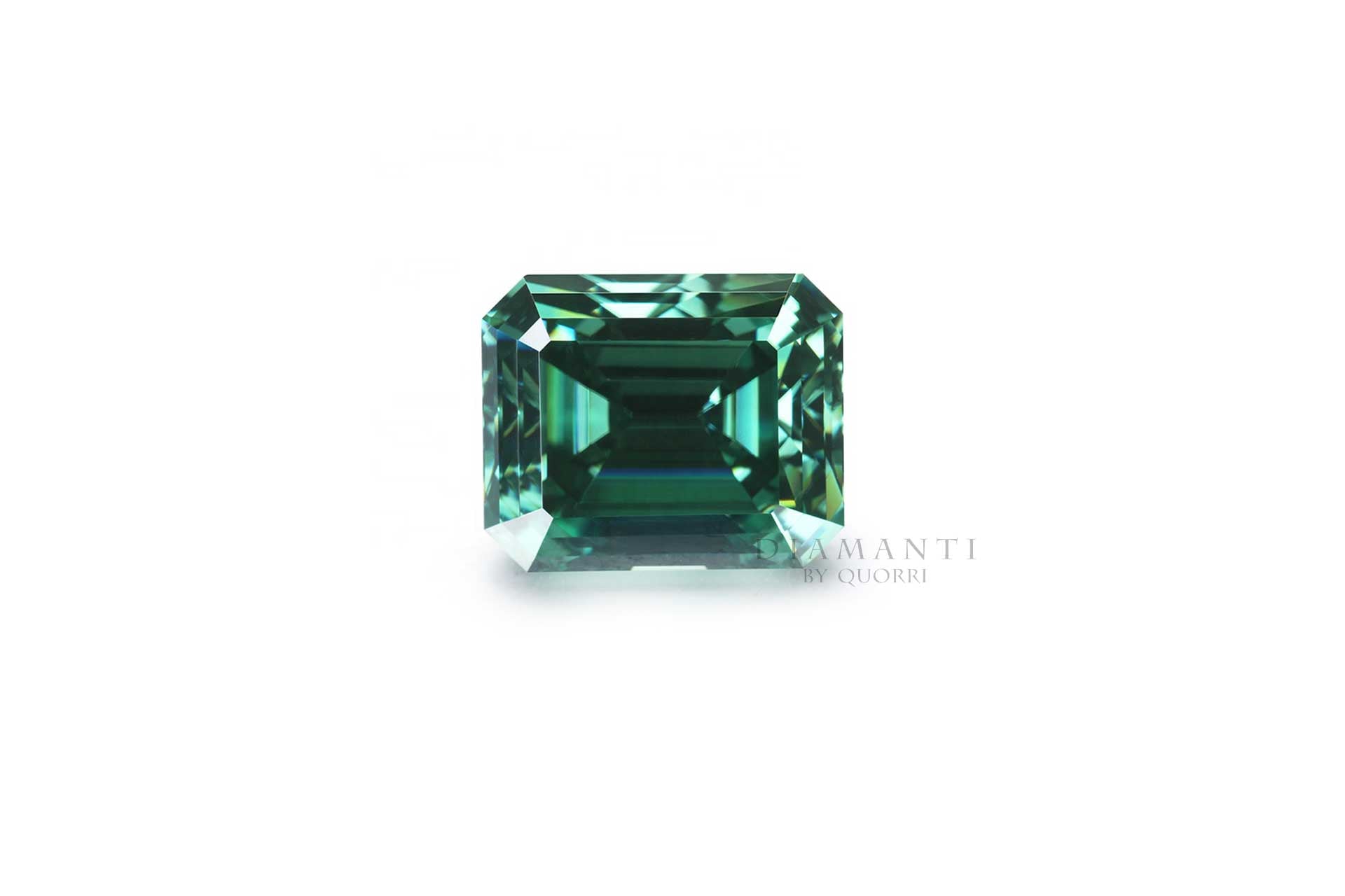 Zambian created green emeralds